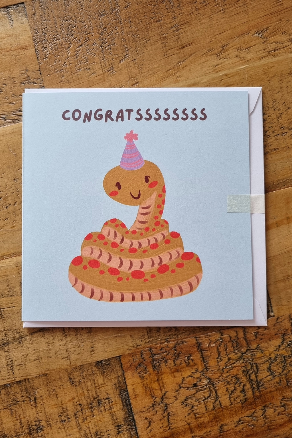 Want to send someone a little greeting? This vegan birthday greeting card is guaranteed to bring a smile on your special someone's face.